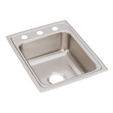 Elkay Lustertone Classic 17" Stainless Steel Kitchen Sink, Lustrous Satin, LR17223 - The Sink Boutique