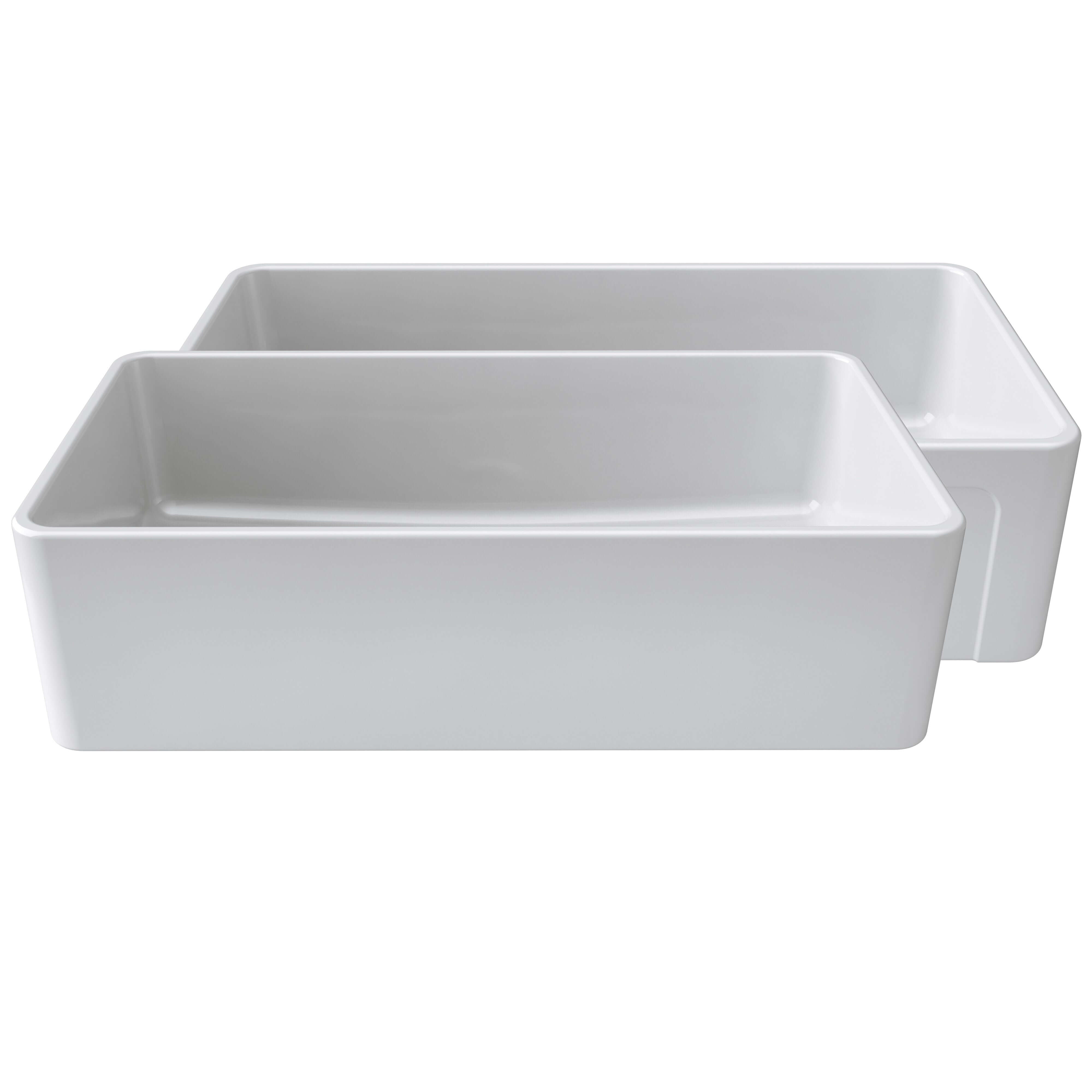 Latoscana 36-IN Fireclay Single Bowl Farmhouse Apron Sink LTW3619W