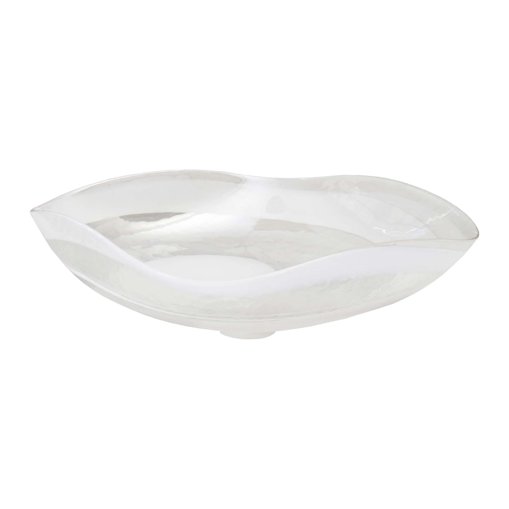 Native Trails Murano 14.75" x 14.75" Round Vessel Glass Bathroom Sink, Seaspray, MG1515-SY