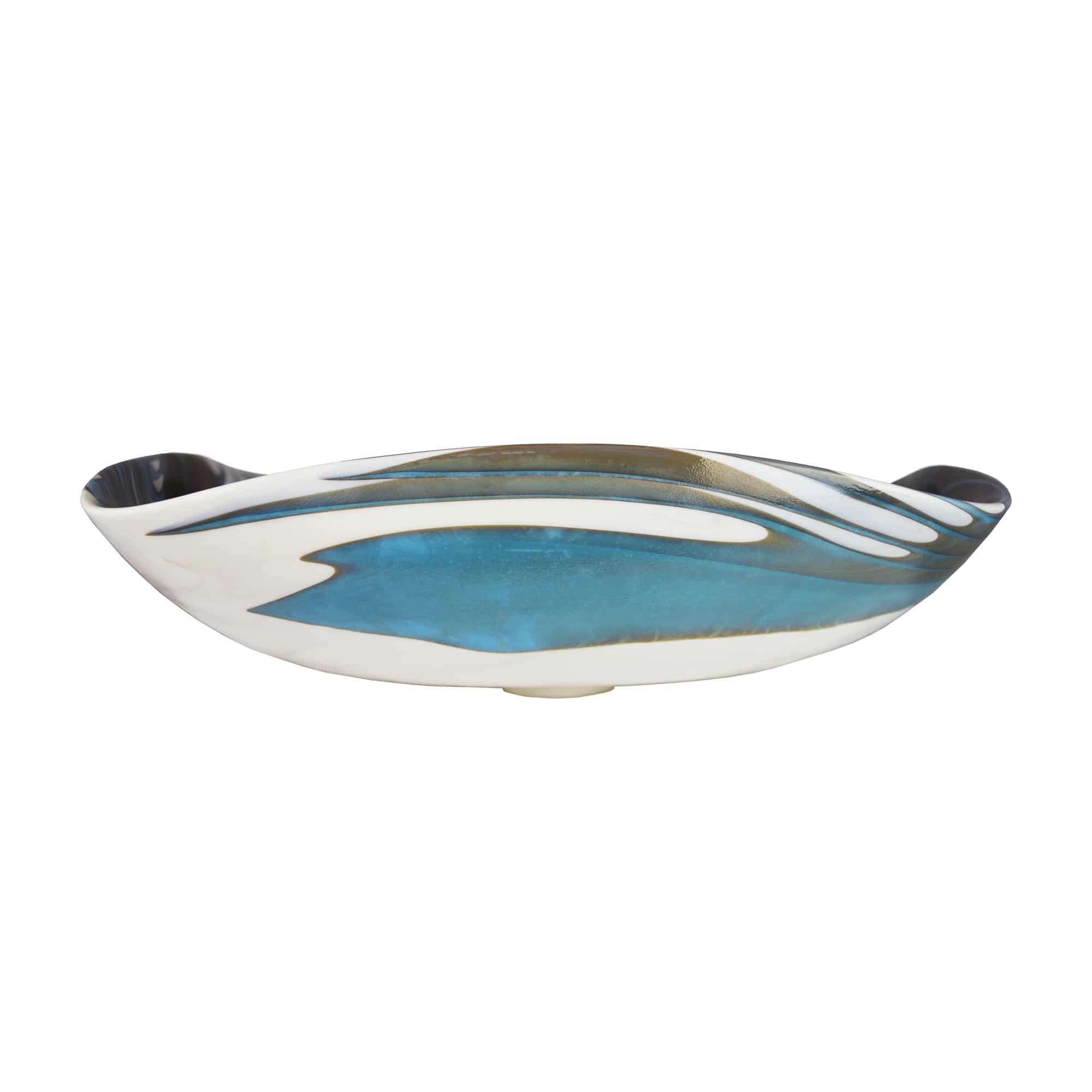 Native Trails 30" Americana Vanity in Driftwood with Carrara Marble Top and Lido in Shoreline, No Faucet Hole, BND30-VB-CT-MG-032