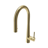 BOCCHI Lugano 1.75 GPM Brass Kitchen Faucet, Modern, Brushed Gold, 2025 0001 BG