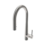 BOCCHI Lugano 1.75 GPM Brass Kitchen Faucet, Modern, Stainless Steel, 2025 0001 SS