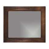 Premier Copper Products 36" Hand Hammered Rectangle Copper Mirror, MFREC3631 - The Sink Boutique