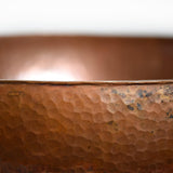 Native Trails Maestro 17" Round Copper Bathroom Sink, Tempered Copper, CPS384 - The Sink Boutique