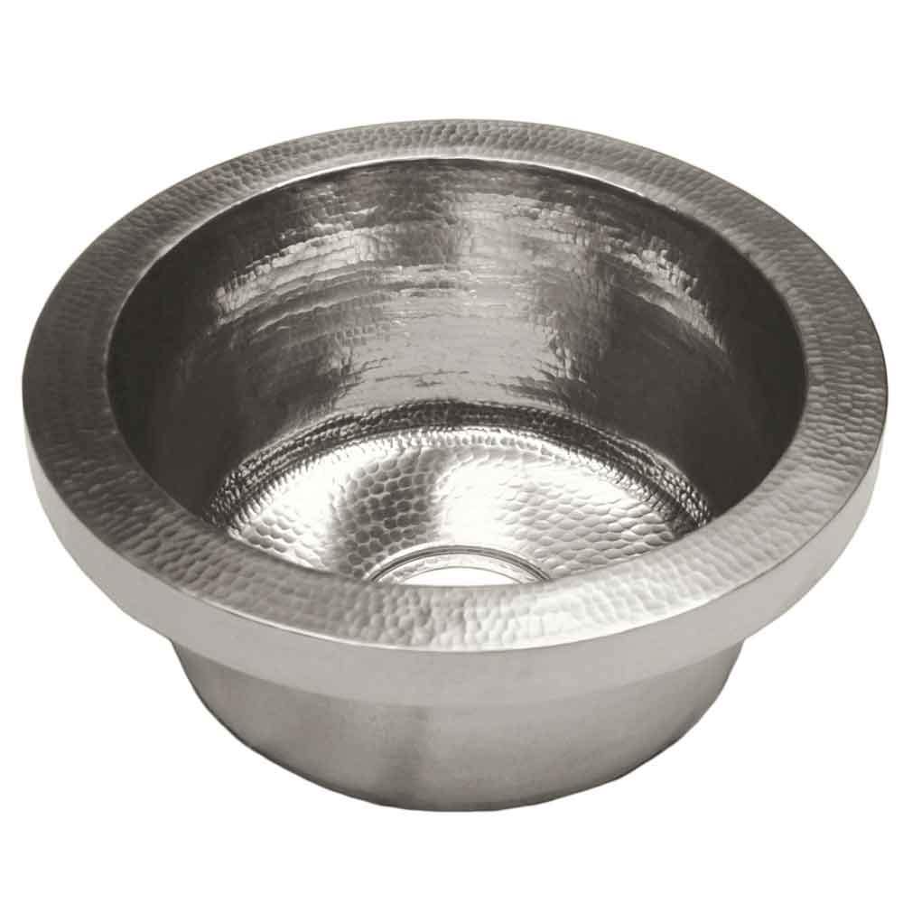 Native Trails Mojito 16" Nickel Bar/Prep Sink, Brushed Nickel, CPS516
