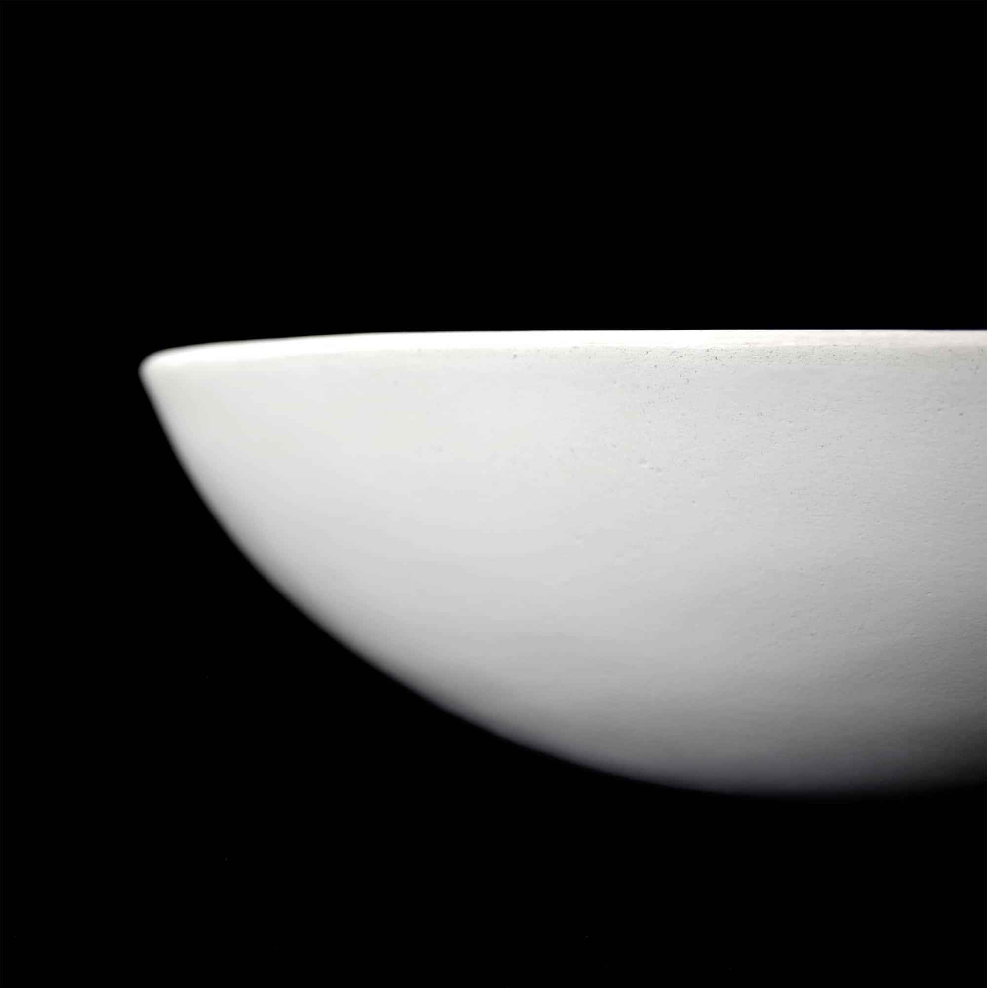Native Trails Morro 17" Round NativeStone Concrete Bathroom Sink, Pearl, NSL1705-P