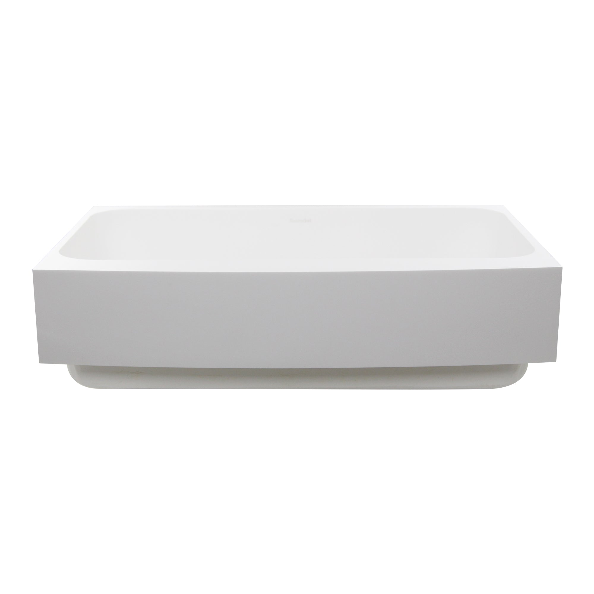 Nantucket Sinks Glacierstone 31" Retrofit Farmhouse Sink, White, NS-GSEZA32S - The Sink Boutique