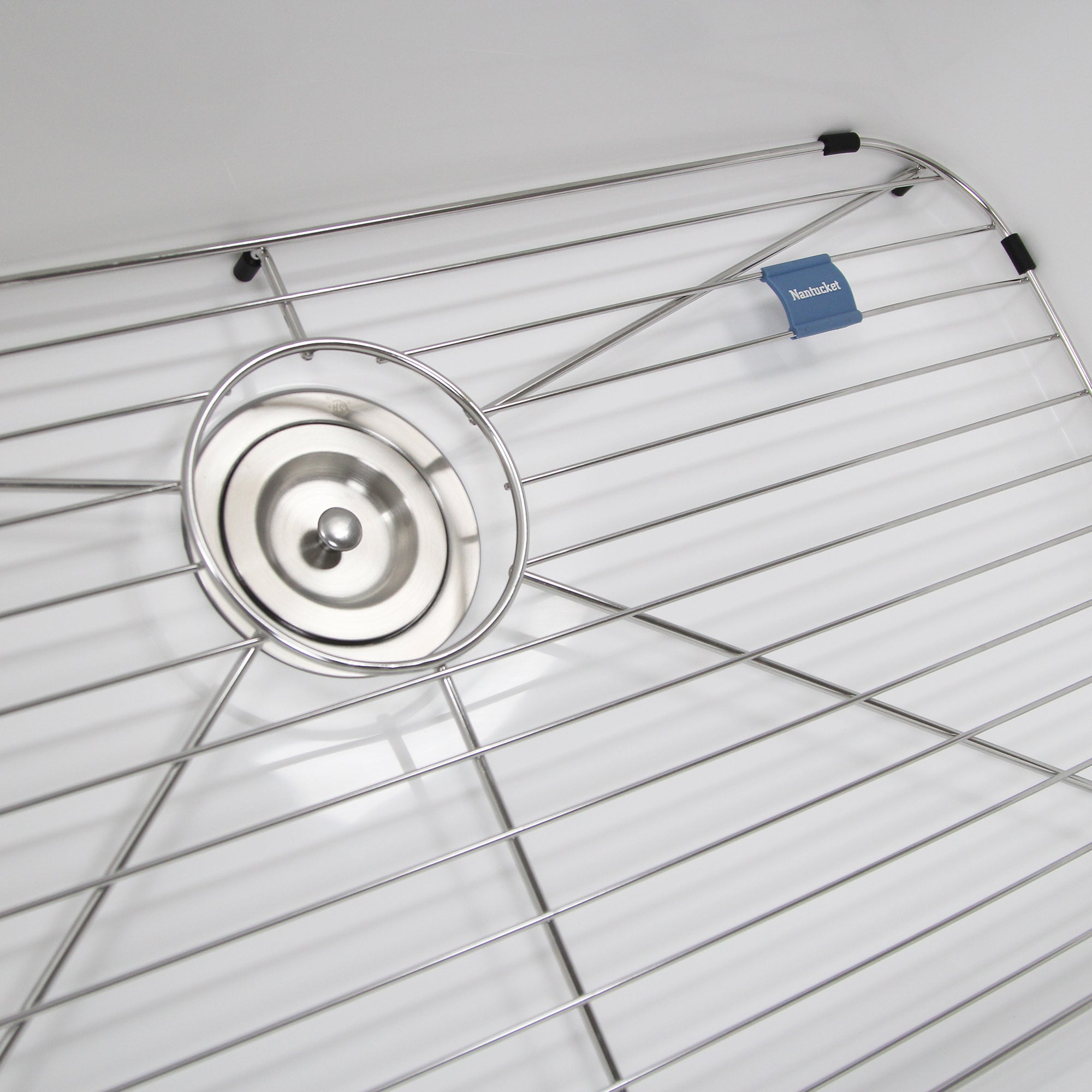 Nantucket Sinks Glacierstone 31" Retrofit Farmhouse Sink, White, NS-GSEZA32S - The Sink Boutique