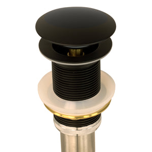 Alternate Image for Nantucket Sinks' Matte Black Finish Umbrella Drain NS-UDMB