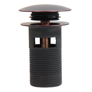 Alternate Image for Nantucket Sinks Oil Rubbed Bronze Finish Umbrella Drain With Overflow NS-UDORB-OF
