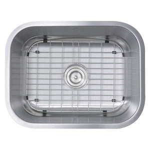 Alternate Image for Nantucket Sinks Sconset 23" Stainless Steel Kitchen Sink, 16 Gauge, NS09i-16