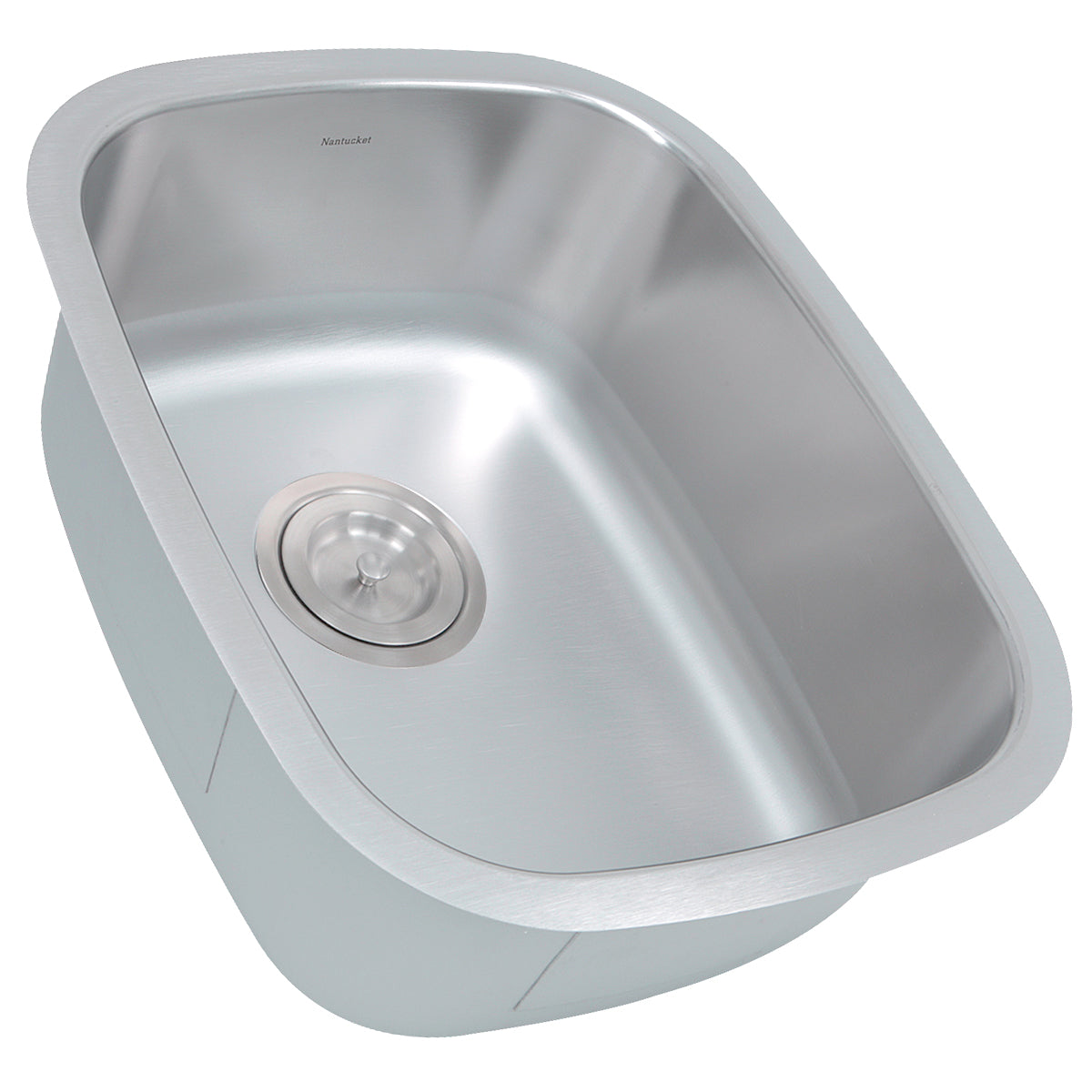Nantucket Sinks Quidnet 19" Stainless Steel Bar Sink, NS20 - The Sink Boutique