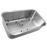 Nantucket Sinks Sconset 30" Stainless Steel Kitchen Sink, NS3018-9-16 - The Sink Boutique