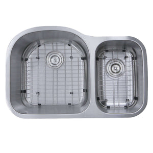 Alternate Image for Nantucket Sinks Sconset 32" Stainless Steel Kitchen Sink, 16 Gauge, NS3121-16