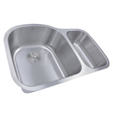 Nantucket Sinks Sconset 32" Stainless Steel Kitchen Sink, NS3121-16 - The Sink Boutique