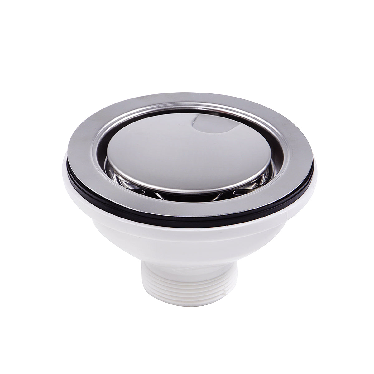 Nantucket Sinks NS35LCC-CH Chrome Flip Top Crumb Cup Kitchen Drain - The Sink Boutique
