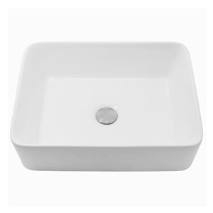 Alternate Image for Nantucket Sinks Brant Point 19" Ceramic Bathroom Vessel Sink, White, NSV105