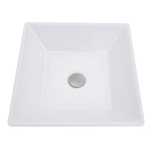 Alternate Image for Nantucket Sinks Brant Point 16" Ceramic Bathroom Vessel Sink, White, NSV109