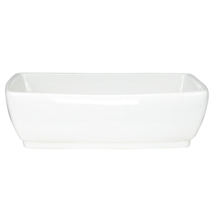 Alternate Image for Nantucket Sinks Brant Point 18.75" x 13.25" x 5.5" Rectangular Ceramic - Vitreous China Bathroom Vessel Sink, White, NSV1913