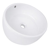 Nantucket Sinks Brant Point 17" Ceramic Bathroom Sink, White, NSV213 - The Sink Boutique