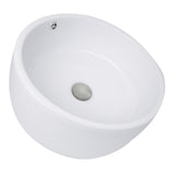 Nantucket Sinks Brant Point 17" Ceramic Bathroom Sink, White, NSV213 - The Sink Boutique