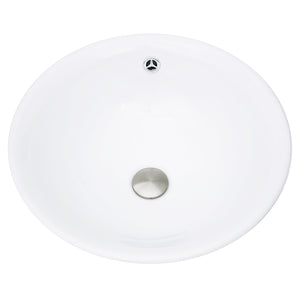 Alternate Image for Nantucket Sinks Brant Point 17" Ceramic Bathroom Vessel Sink, White, NSV218