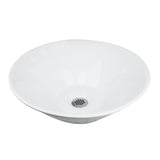 Nantucket Sinks Brant Point 17" Ceramic Bathroom Sink, White, NSV222 - The Sink Boutique