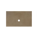 Native Trails 36" NativeStone Vanity Top in Earth- Vessel Cutout with No Faucet Hole, NSV36-EV