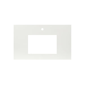 Alternate Image for Native Trails 36" NativeStone Vanity Top, Pearl, Rectangle 18x12 with Single Faucet Hole, VT36-R1812-P-1
