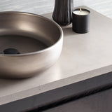 Native Trails 48" NativeStone Vanity Top in Ash- Vessel Cutout with No Faucet Hole, NSV48-AV