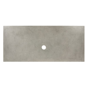 Alternate Image for Native Trails 48" NativeStone Vanity Top, Ash, Vessel with No Faucet Hole, VT48-V-A-0