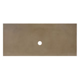 Native Trails 48" NativeStone Vanity Top in Earth- Vessel Cutout with No Faucet Hole, NSV48-EV