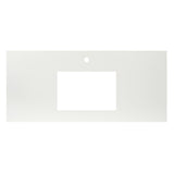 Native Trails 48" NativeStone Vanity Top in Pearl- Rectangle with Single Hole Cutout, NSV48-PR1
