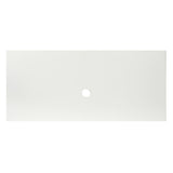 Native Trails 48" NativeStone Vanity Top in Pearl- Vessel Cutout with No Faucet Hole, NSV48-PV
