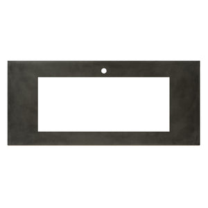 Alternate Image for Native Trails 48" NativeStone Vanity Top, Slate, 34x14 Cutout for Trough with Single or No Faucet Hole, VT48-T3414-S-1