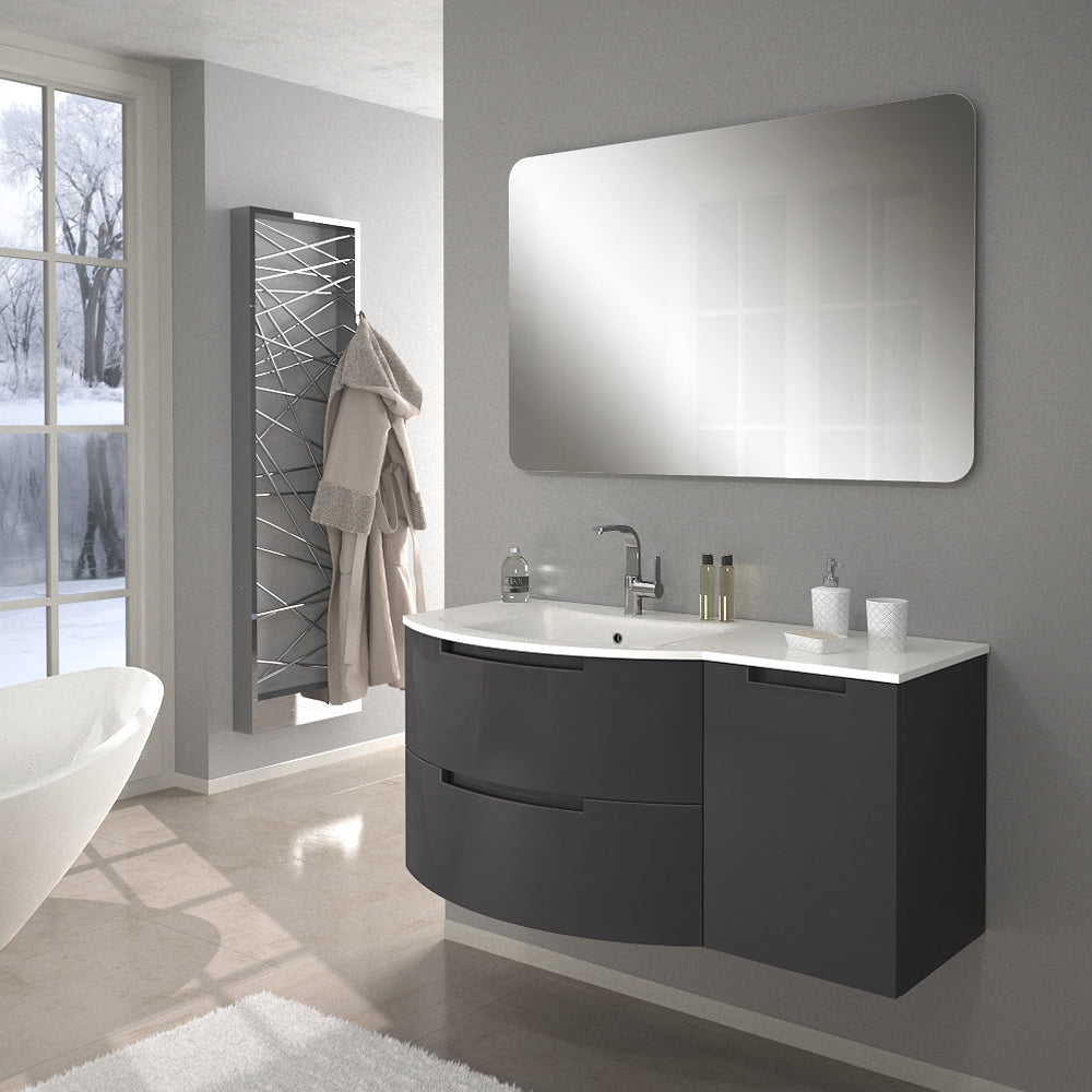 Latoscana 43" Modern Bathroom Vanity, Right Side Cabinet, Oasi Series - The Sink Boutique