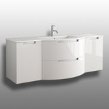 Latoscana 57" Modern Bathroom Vanity, Oasi Series - The Sink Boutique
