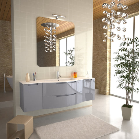 Latoscana 67" Modern Bathroom Vanity, Oasi Series, OA67OPT4 - The Sink Boutique