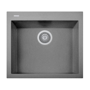 Alternate Image for Latoscana Plados 23" Drop-in Single Bowl Kitchen Sink, Silver, ON6010-42UG