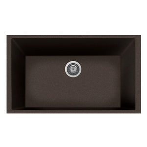Alternate Image for Latoscana Plados 33" Undermount Single Bowl Kitchen Sink, Brown, ON8410ST-64UG