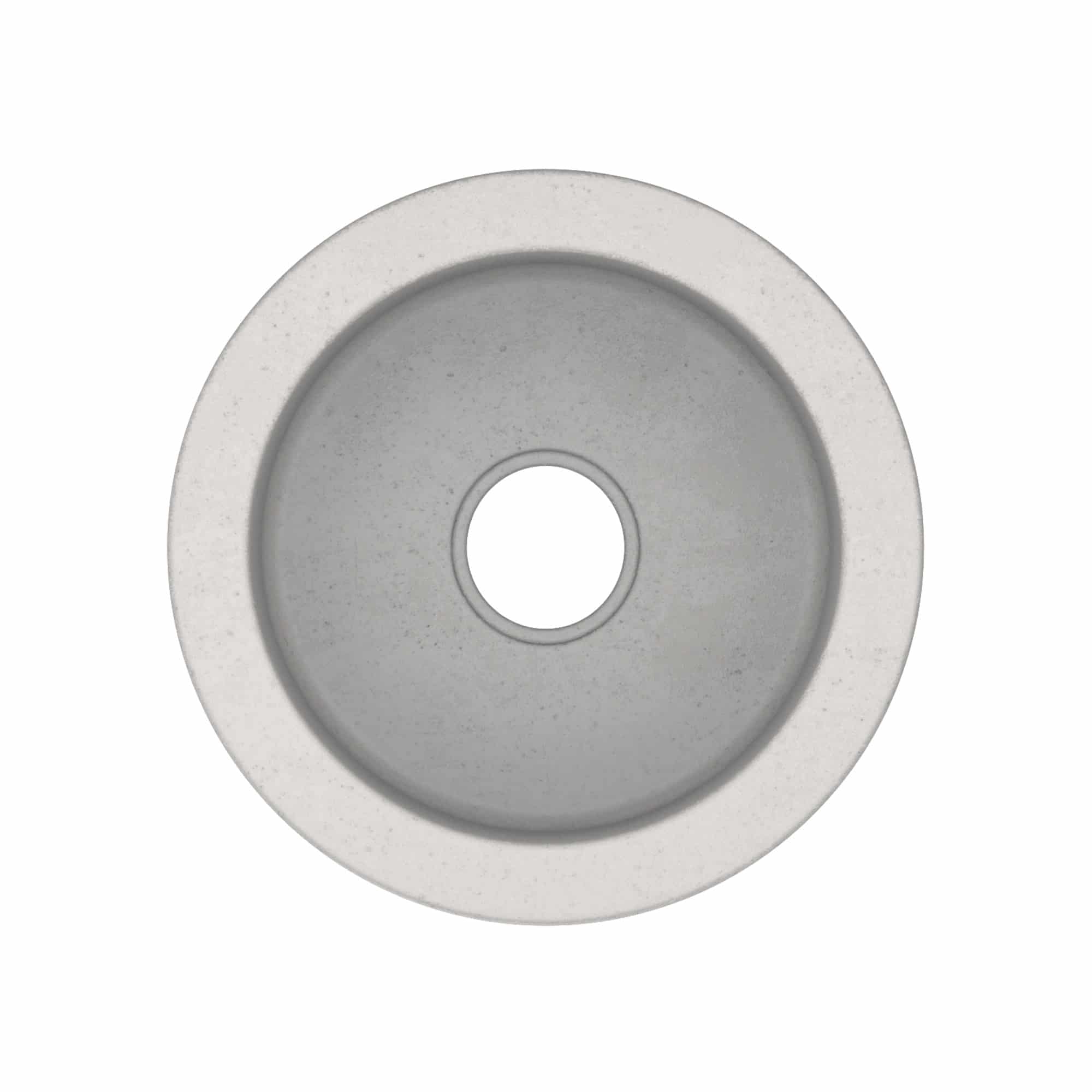 Native Trails Olivos 16" NativeStone Concrete Bar/Prep Sink, Ash, NSB1607-A