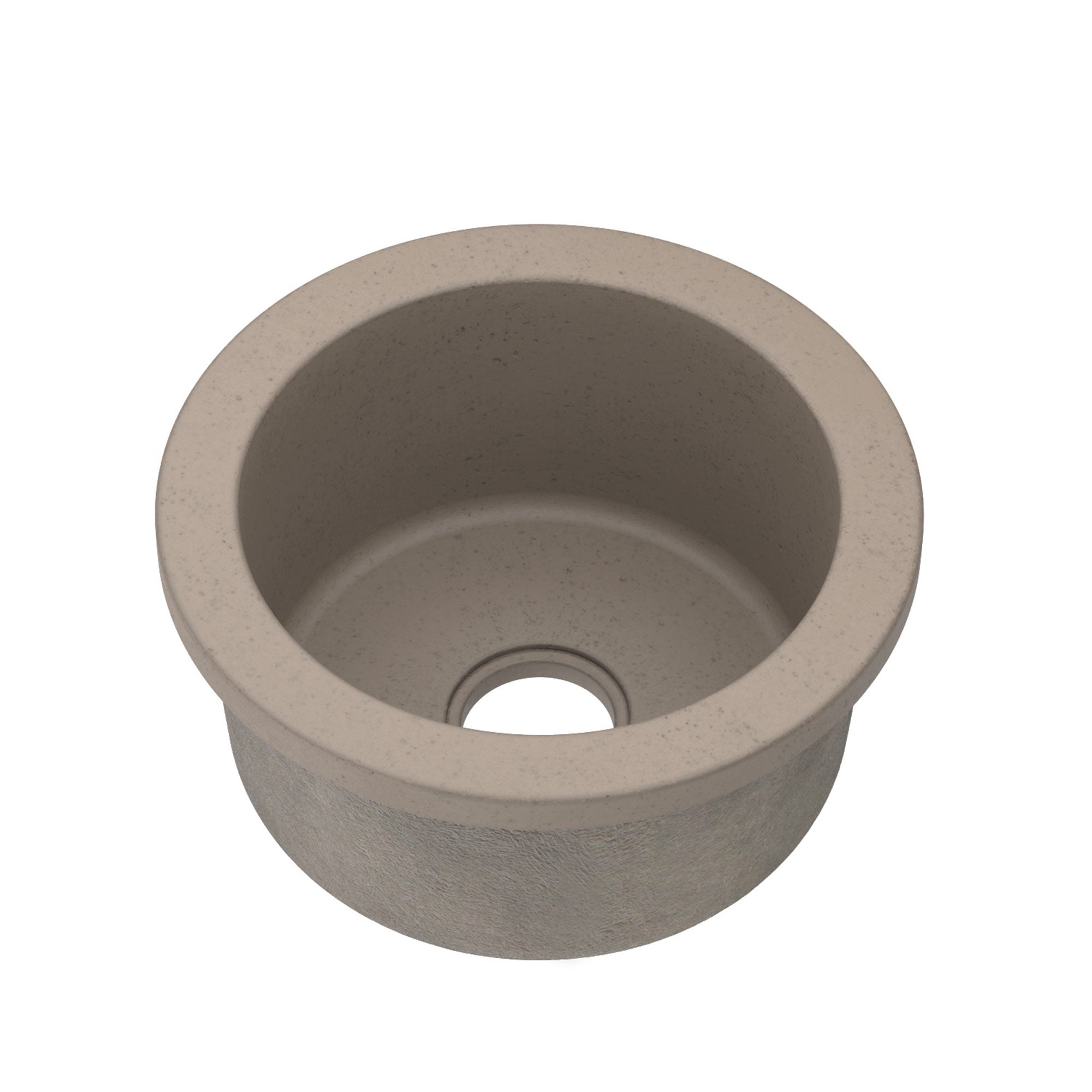 Native Trails Olivos 16" NativeStone Concrete Bar/Prep Sink, Earth, NSB1607-E