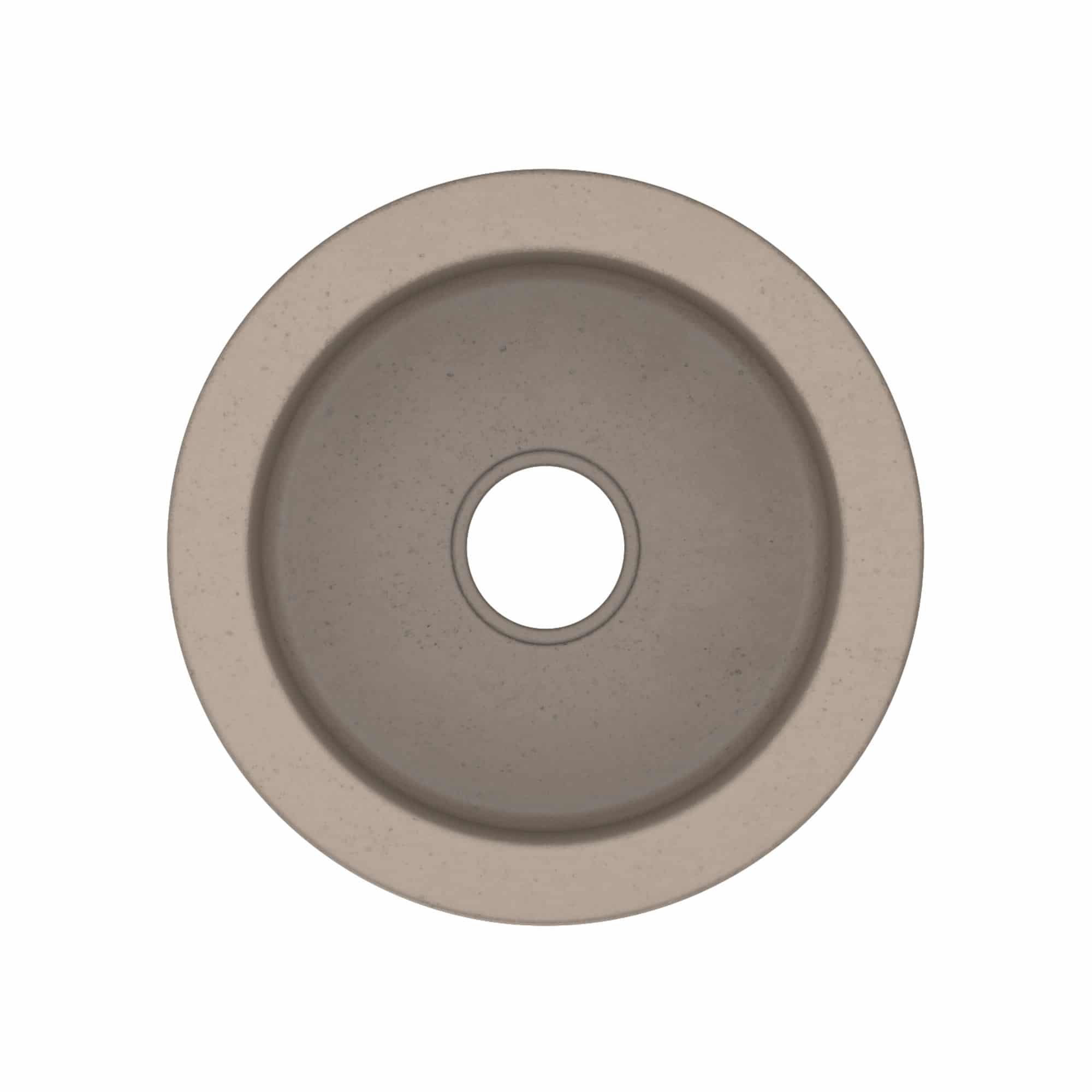 Native Trails Olivos 16" NativeStone Concrete Bar/Prep Sink, Earth, NSB1607-E