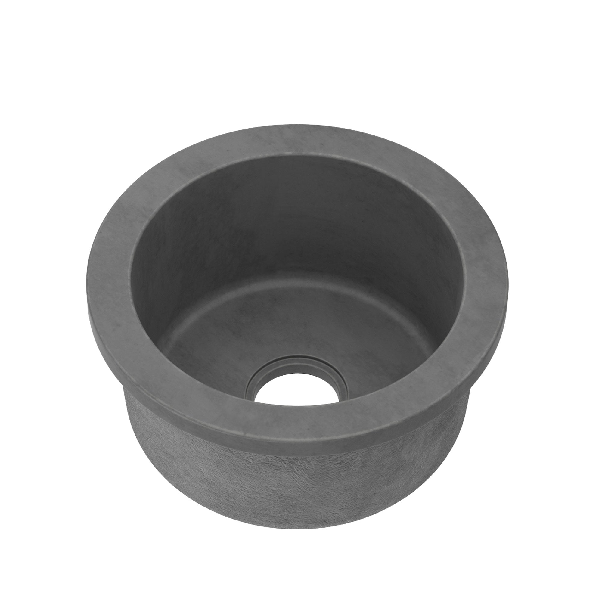 Native Trails Olivos 16" NativeStone Concrete Bar/Prep Sink, Slate, NSB1607-S