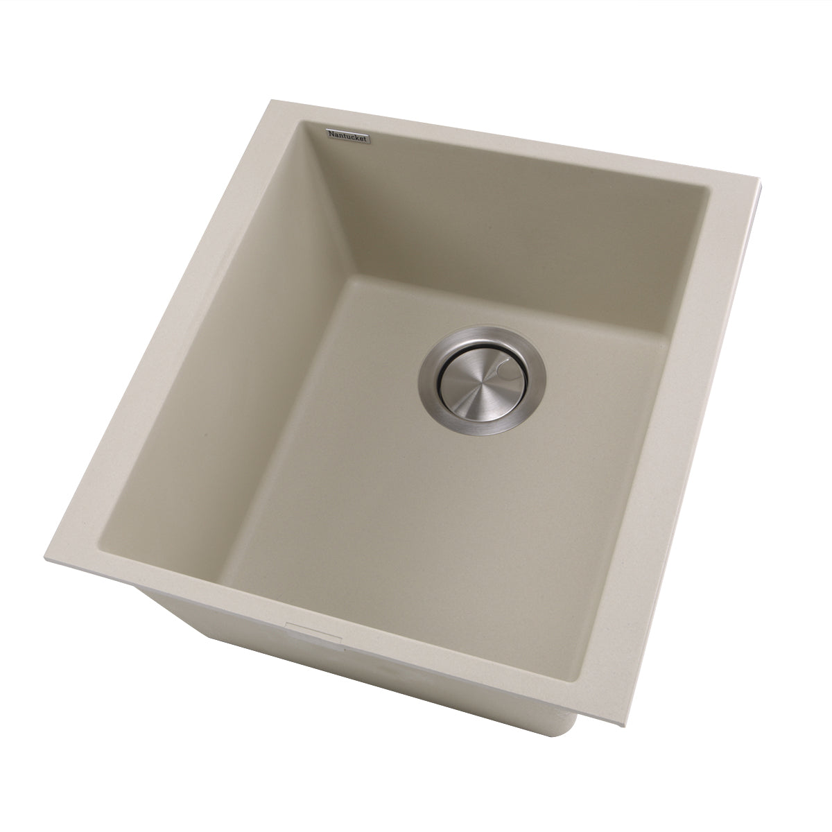 Alternate Image for Nantucket Sinks Plymouth 16" Granite Composite Bar Sink, Sand, PR1716-S