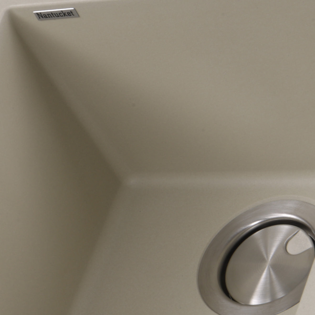 Alternate Image for Nantucket Sinks Plymouth 16" Granite Composite Bar Sink, Sand, PR1716-S