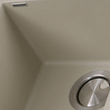 Nantucket Sinks Plymouth 16" Granite Composite Bar Sink, Sand, PR1716-S - The Sink Boutique
