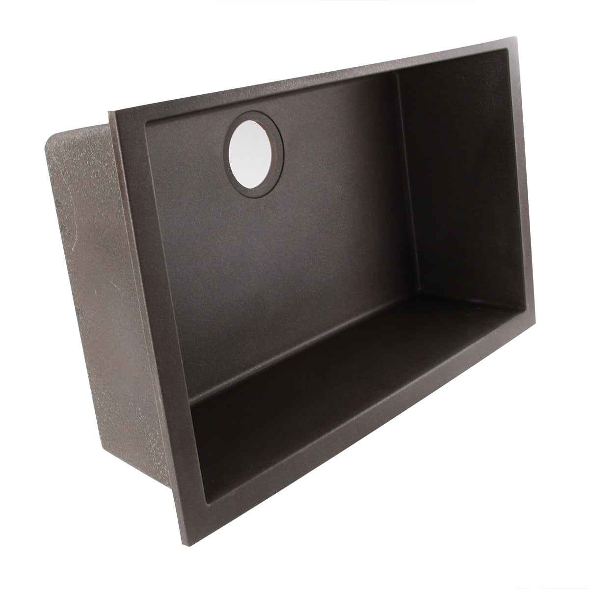 Nantucket Sinks Plymouth 30" Granite Composite Kitchen Sink, Brown, PR3018-BR - The Sink Boutique
