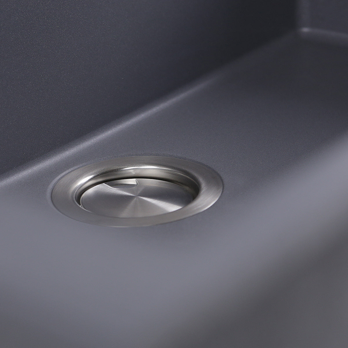 Nantucket Sinks Plymouth 30" Granite Composite Kitchen Sink, Titanium, PR3018-TI - The Sink Boutique