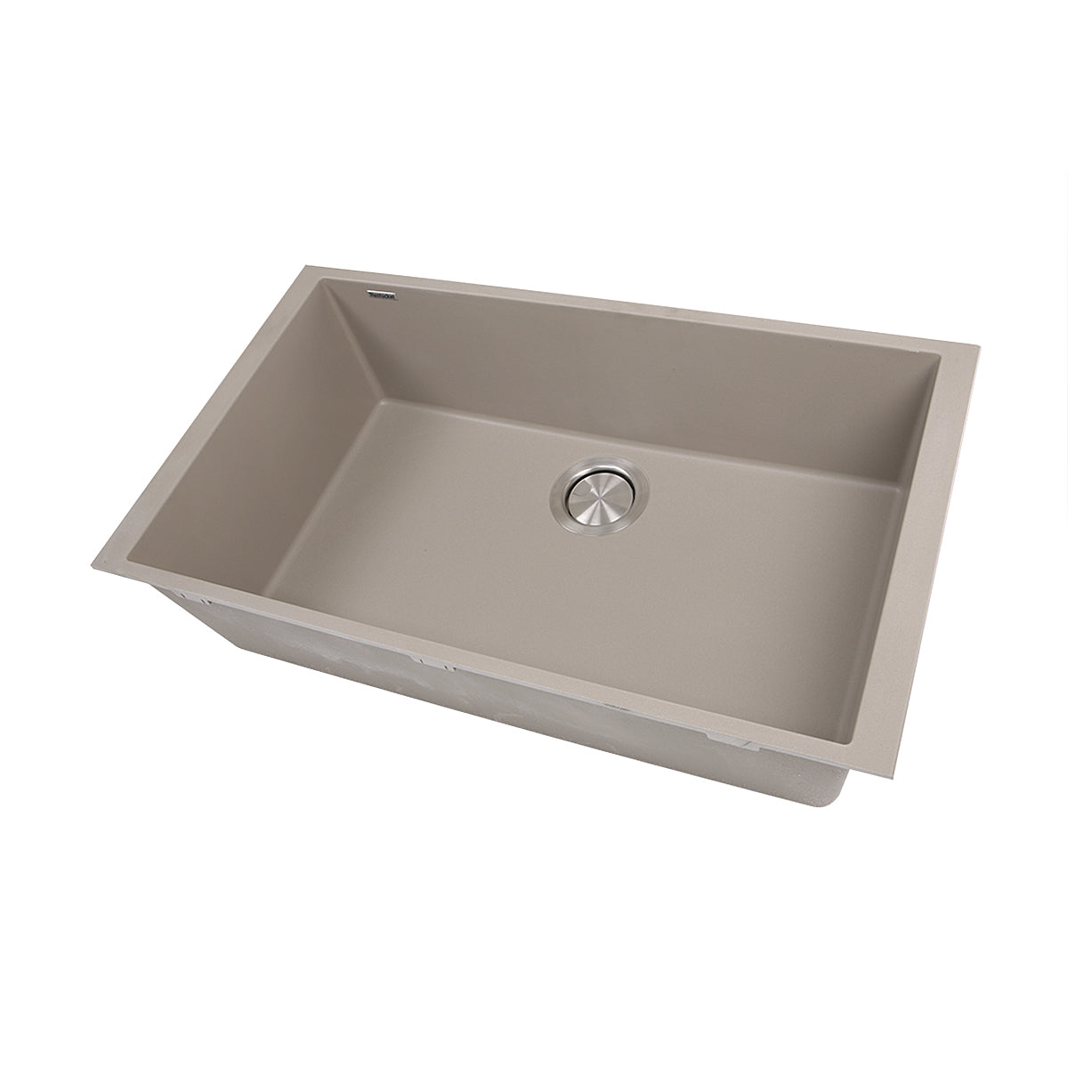 Nantucket Sinks Plymouth 30" Granite Composite Kitchen Sink, Truffle, PR3018-TR - The Sink Boutique